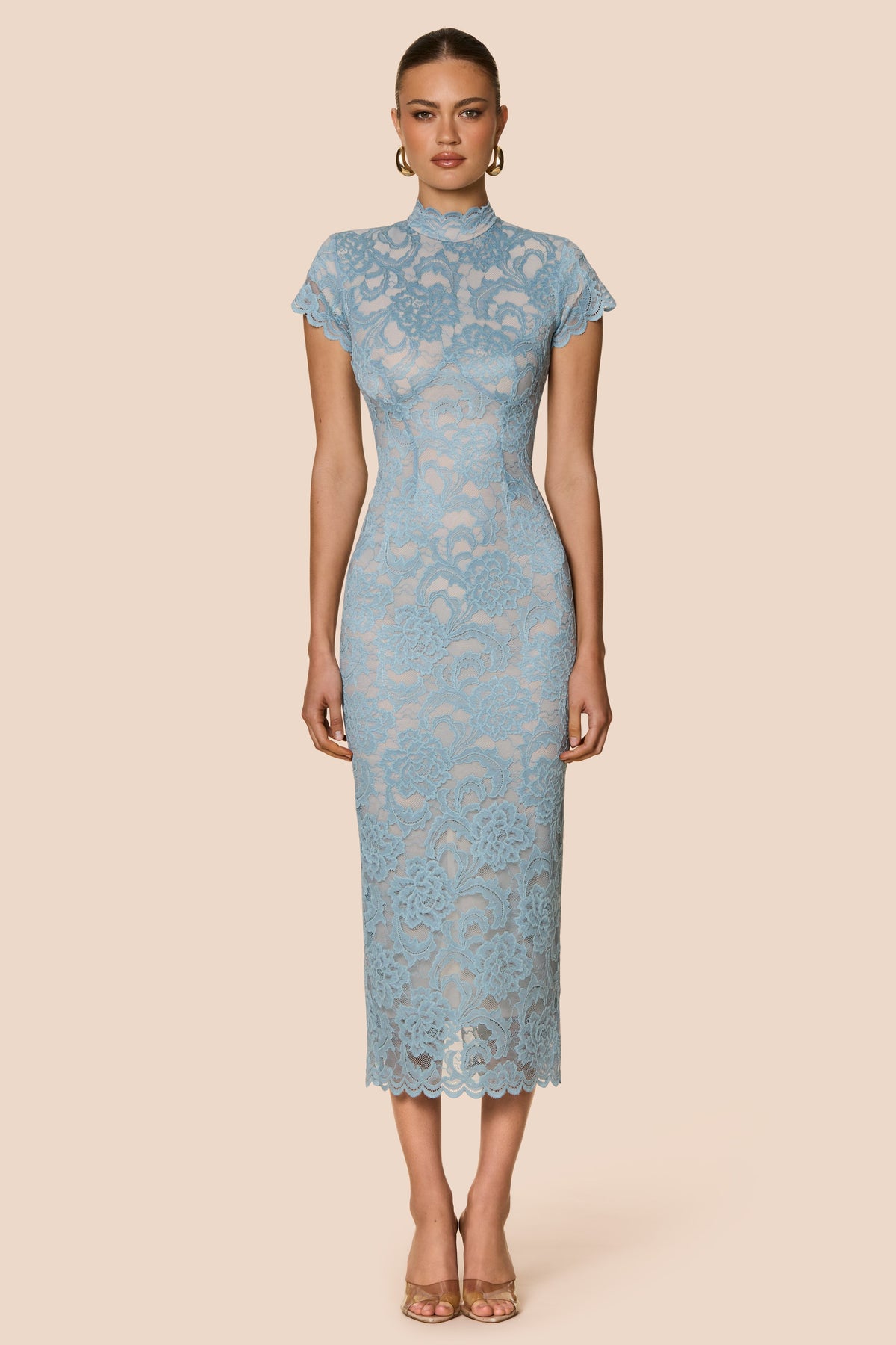 Nookie Alessia Midi Dress - Blue